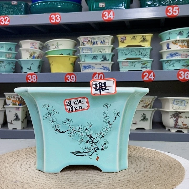 紫砂花瓶紫砂花盆