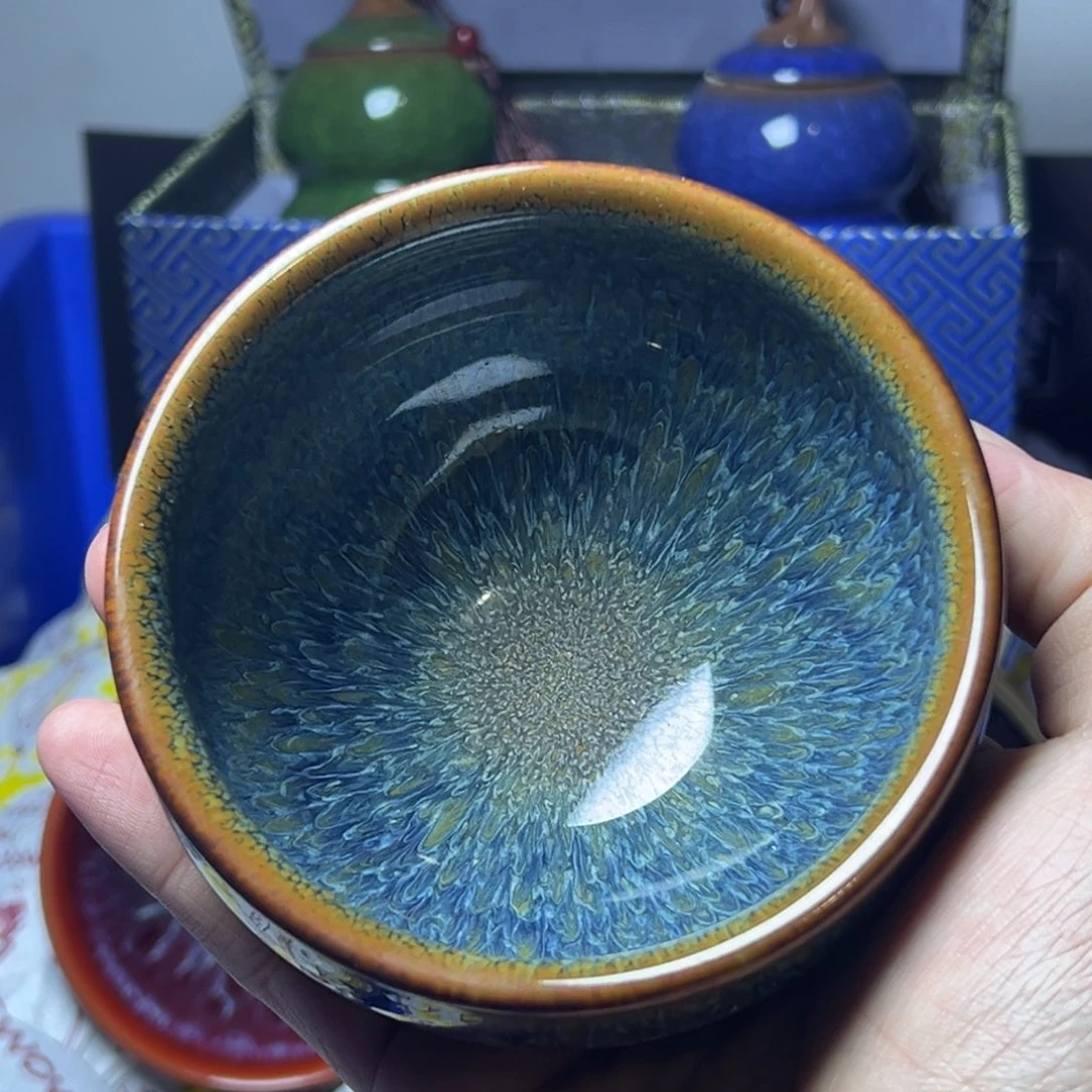 茶盏建阳建盏喝茶主人杯