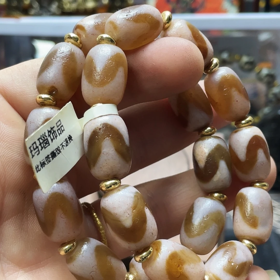 玛瑙/玉髓未镶嵌多样性发一条