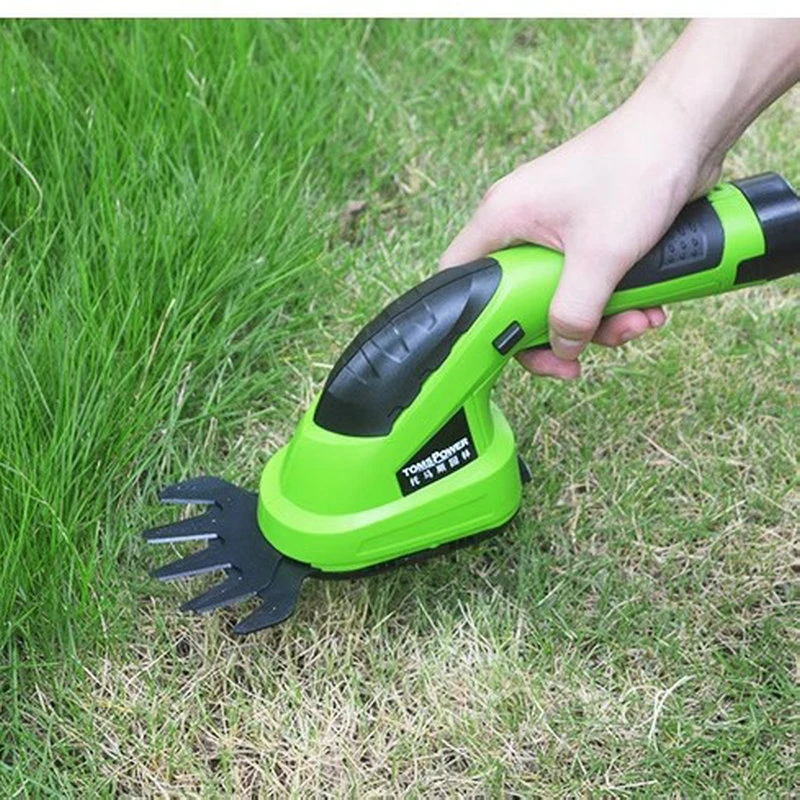 锂电割草机电动小型家用绿篱草坪修剪机充电式多功能除草机打草机
