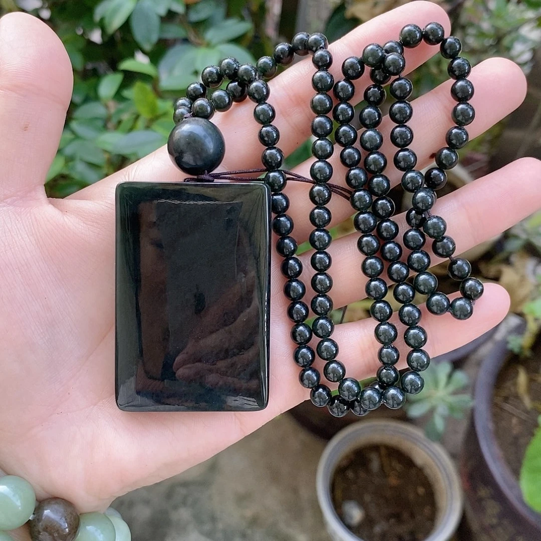 和田玉（青玉）未镶嵌颈饰