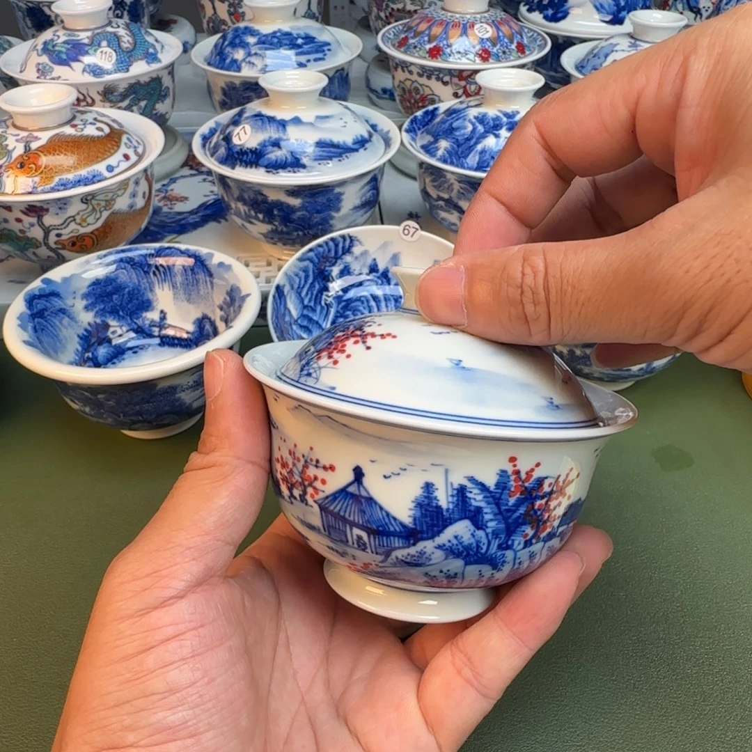 纯手工纯手绘茶具79