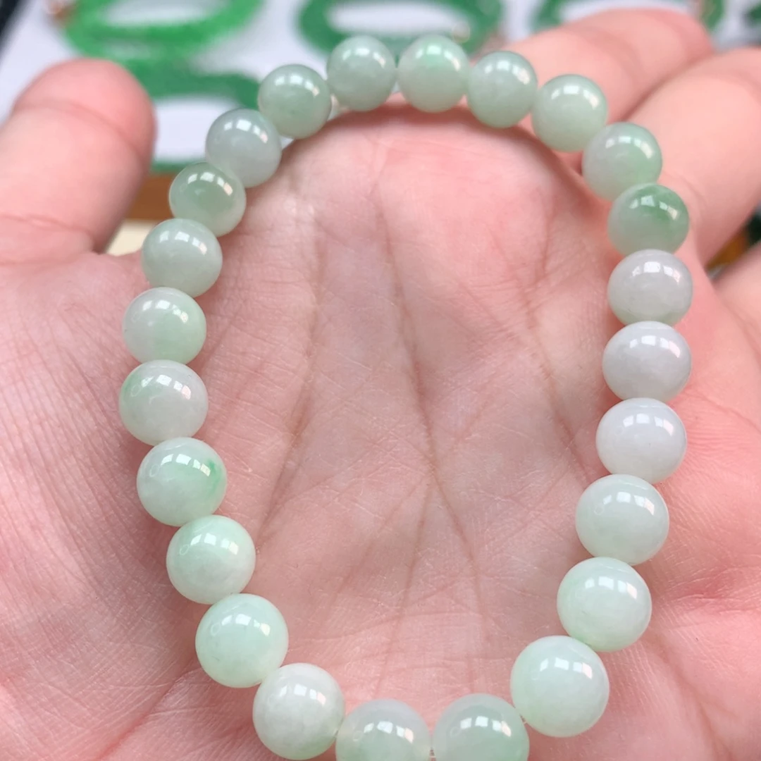 翡翠手链未镶嵌翡翠