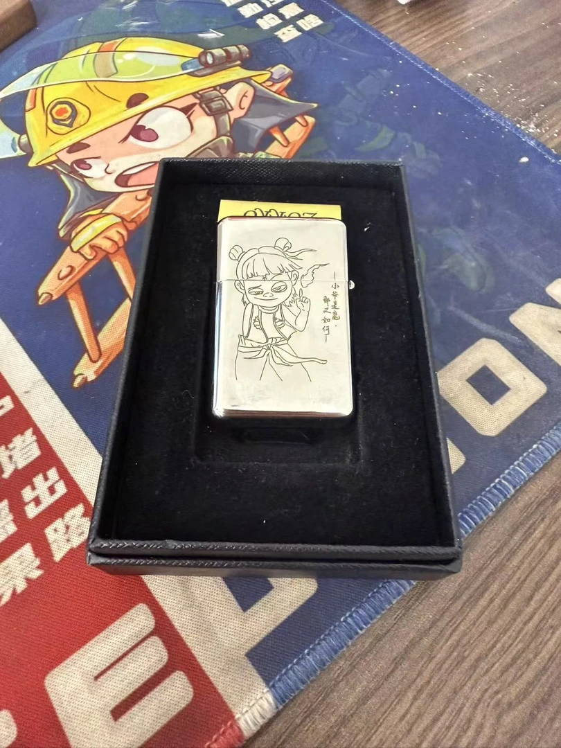 ZORRO煤油打火机男士二代790哪吒收定位珠机芯精雕创意