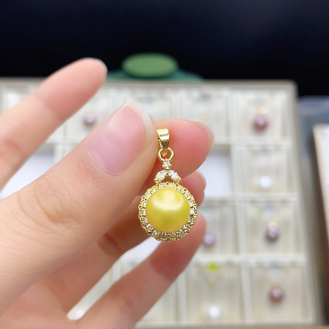 淡水珍珠颈饰合金