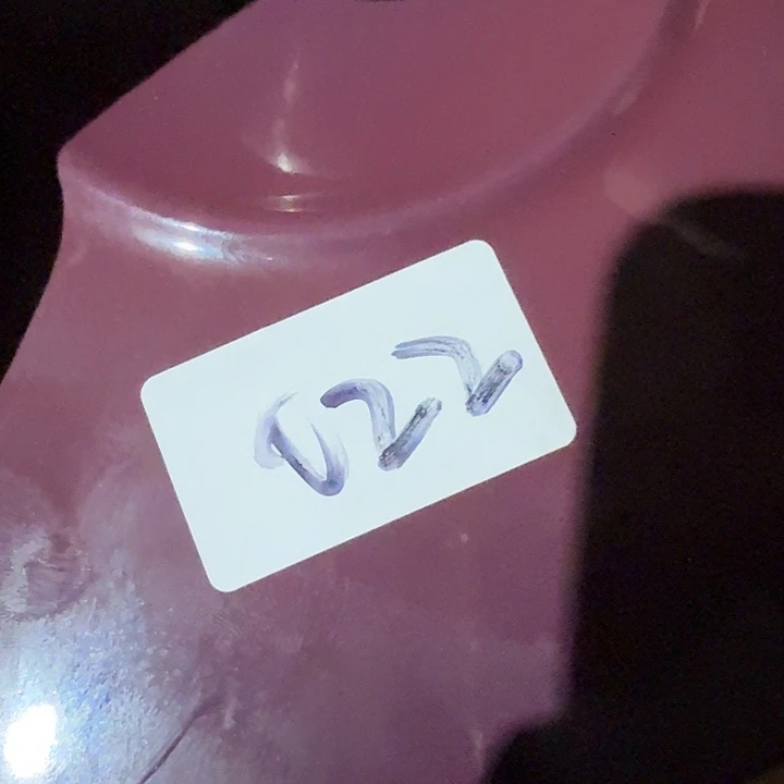 白瓷022微瑕f珐琅26cm酒红带盖妈咪guo