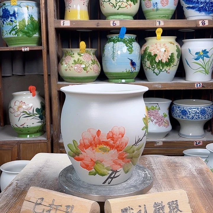 陶瓷圆口牡丹新款新款请陶瓷台词