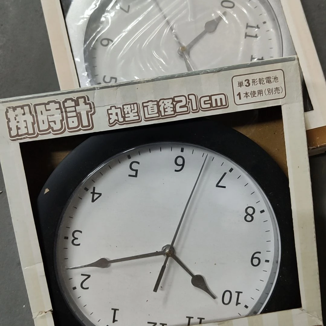 欧***拉吸管款水晶玻璃钟表