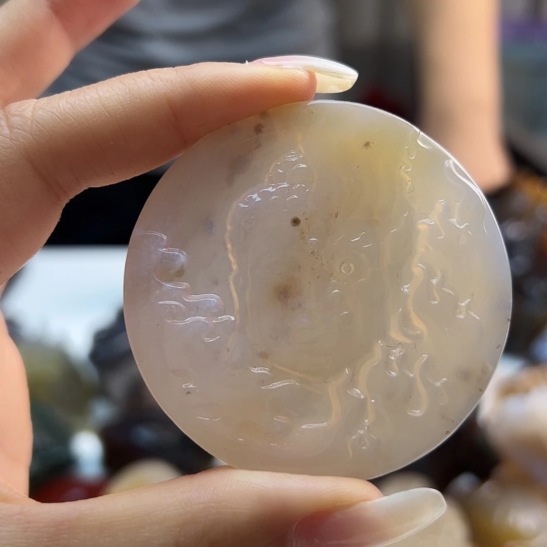 玛瑙/玉髓未镶嵌吊坠(不含链)