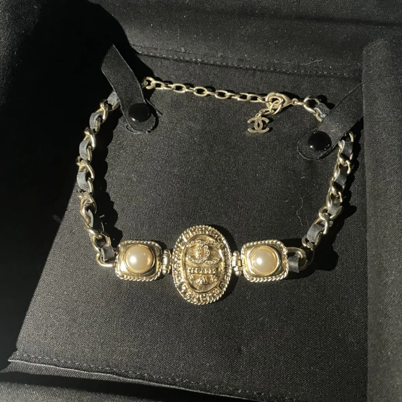 99新 Chanel/香奈儿 Chanel金色复古皇冠手链 25060159-03