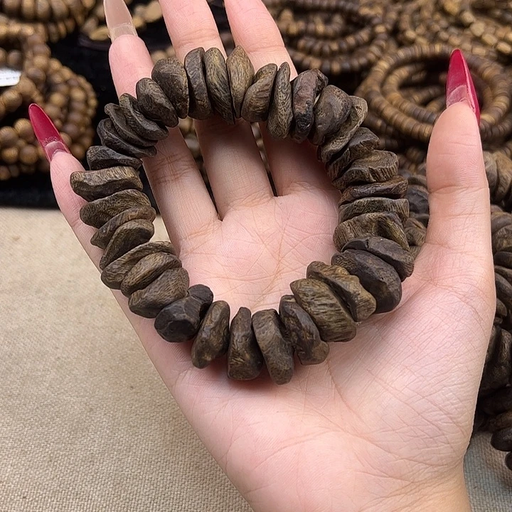 沉香手串棋楠沉香54g沉水多样性发一