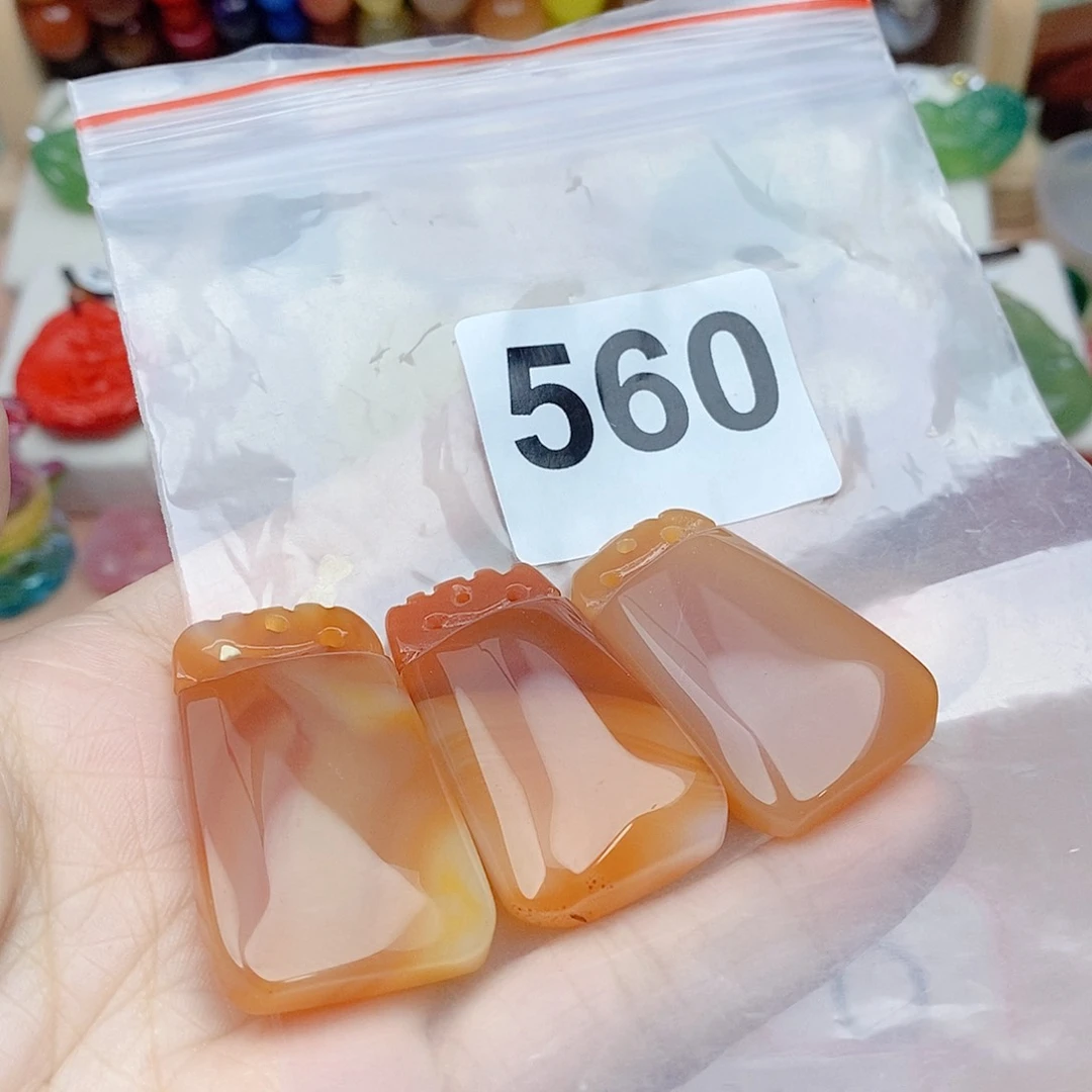 合金颈饰玛瑙/玉髓黄*主