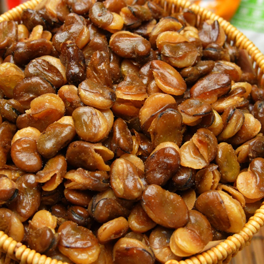 鲁味常生果【2斤装】香酥蚕豆牛肉香辣兰花豆下酒菜坚果零食炒货