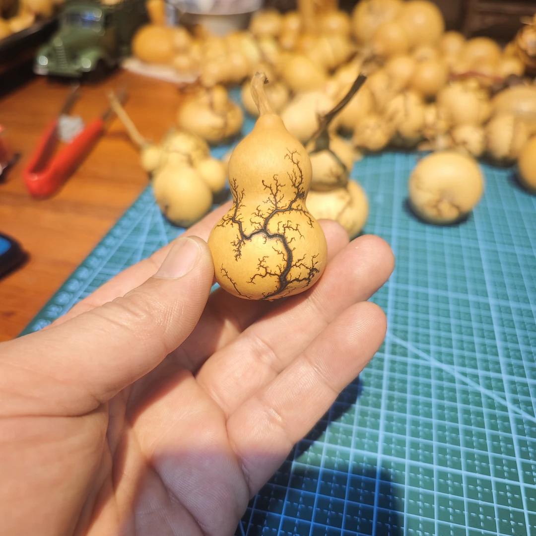 精品文玩葫芦手工电击葫芦福禄随机发货买一送一