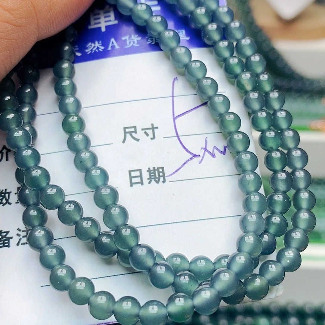 未镶嵌手链翡翠翡翠