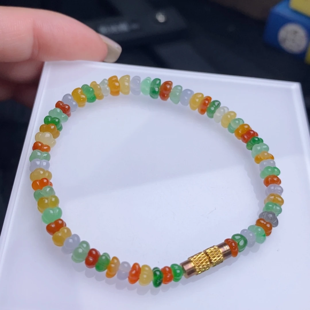 未镶嵌手串翡翠多宝