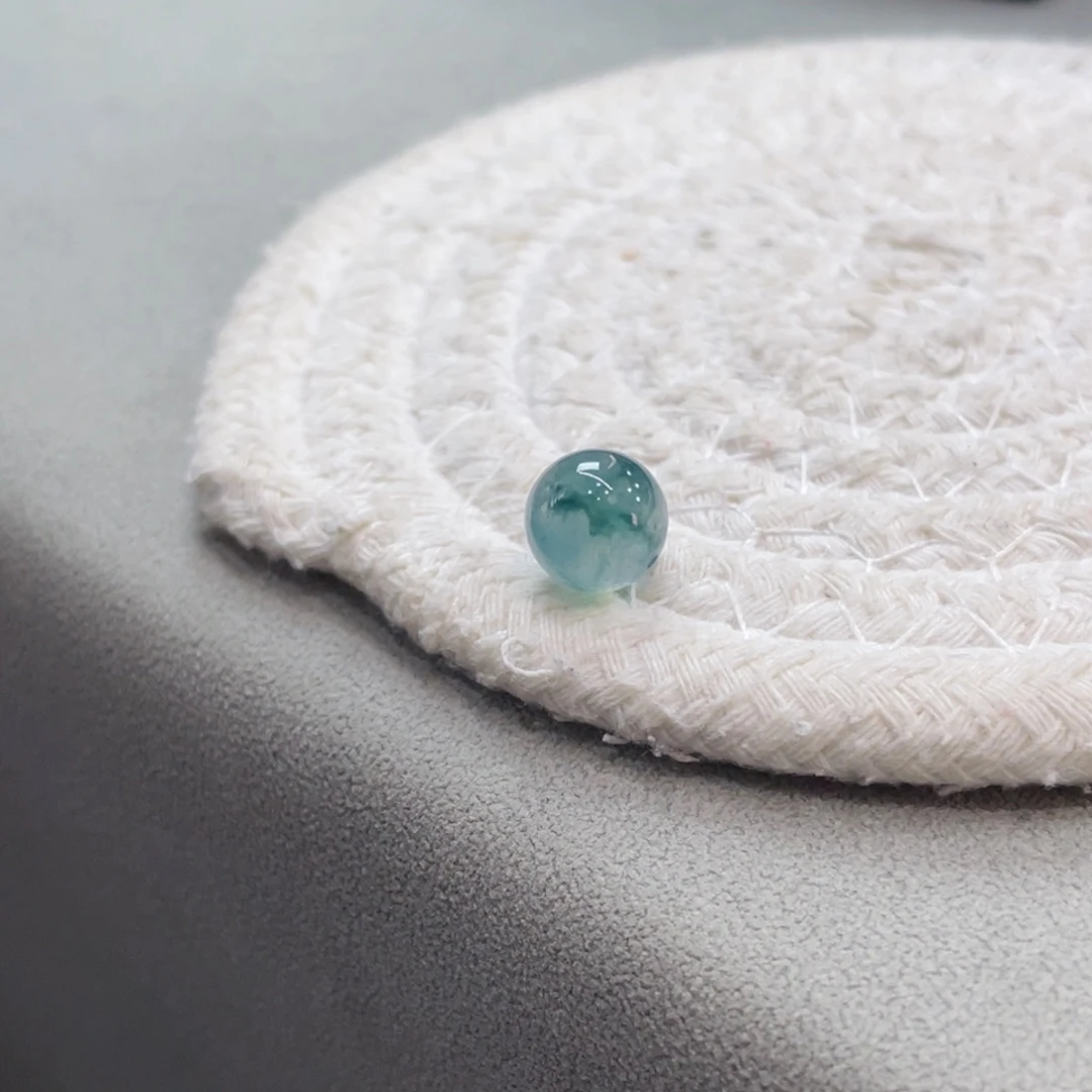 未镶嵌手链翡翠卡9.7高冰飘花