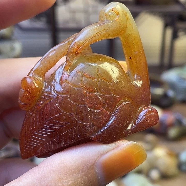 未镶嵌和田玉（糖玉）挂件