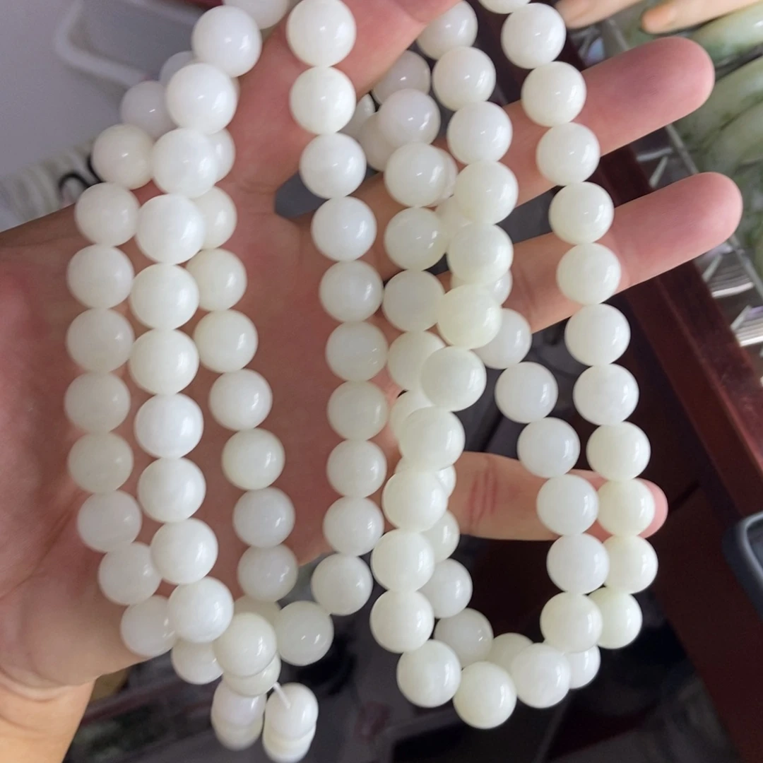 蛇纹石玉未镶嵌手链