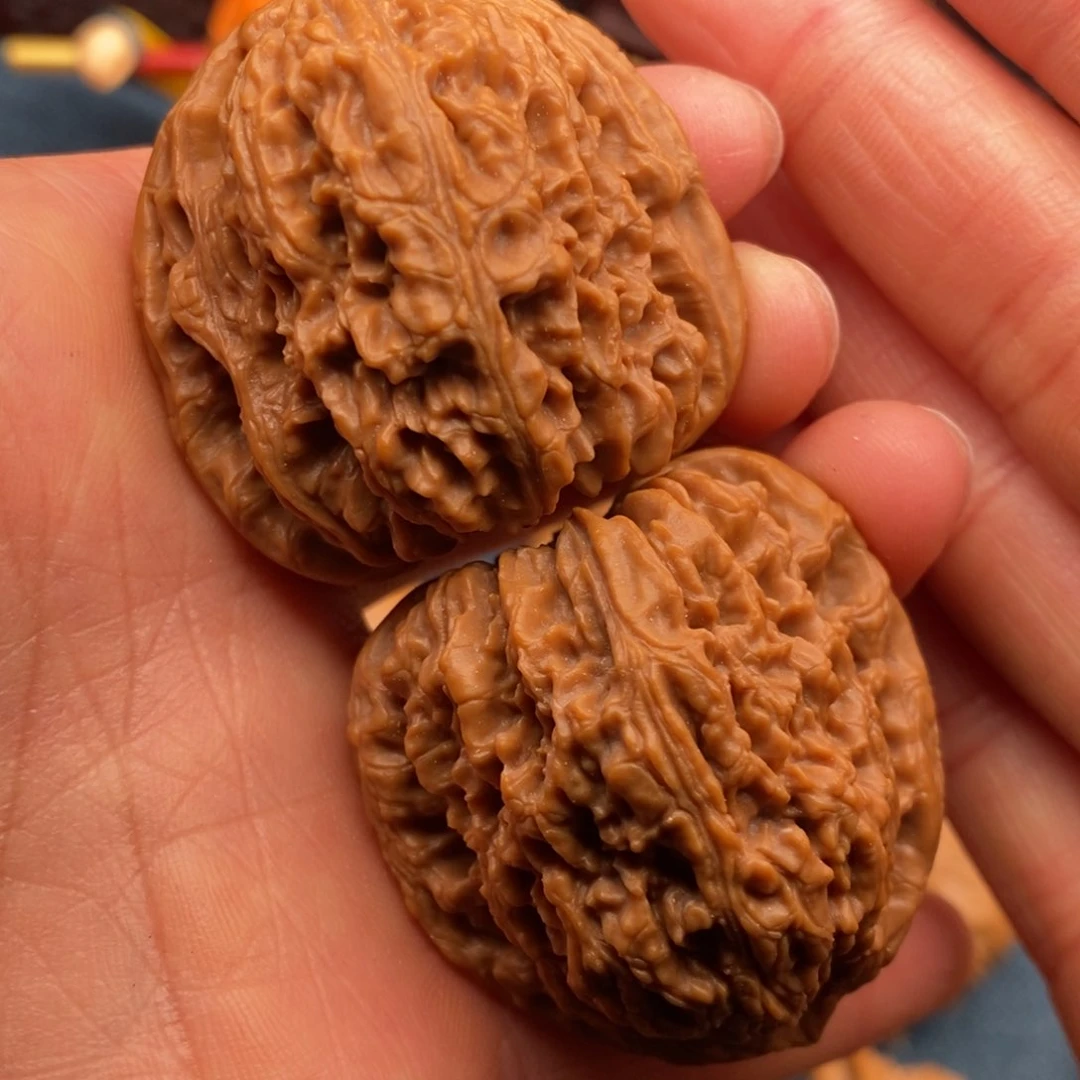 文玩核桃把件40高炮凹底南疆