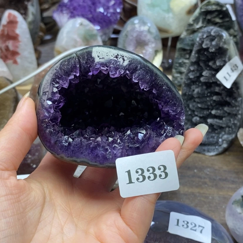 【闪购商品】未镶嵌大型摆件（非配饰）紫晶