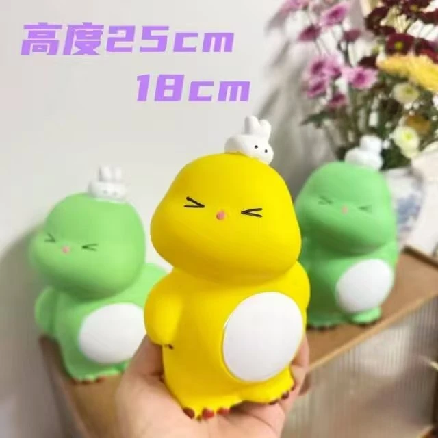 网红爆款奶龙石膏娃娃DIY手工涂鸦彩绘高品质大号存钱罐礼物摆件