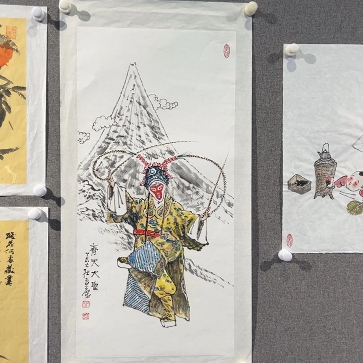 国画MDZ老师作品人物