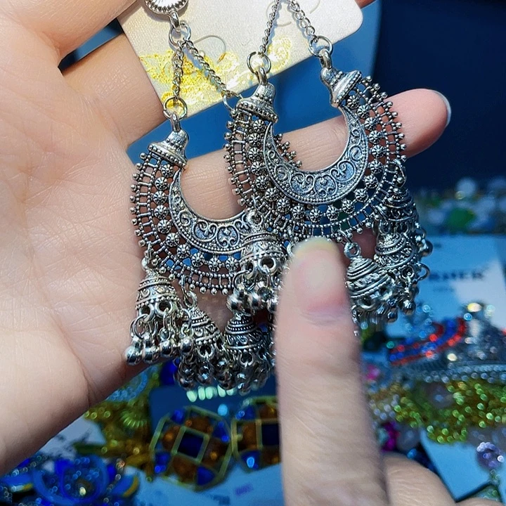 *****锆石纯铜合金耳坠