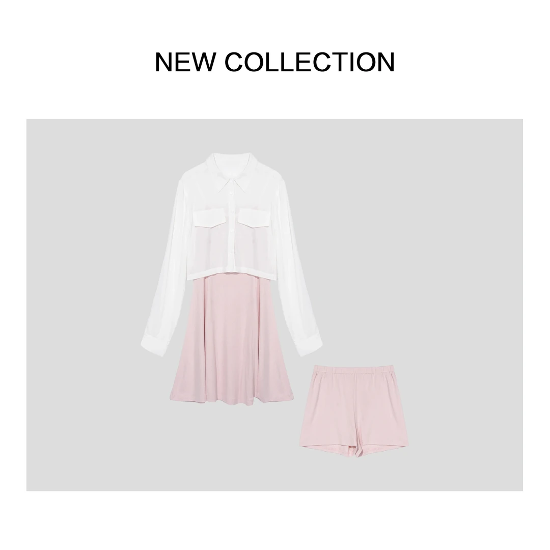 【千屿Sheila】 D1F38169A 夏季休闲风时尚简约优雅女士套装