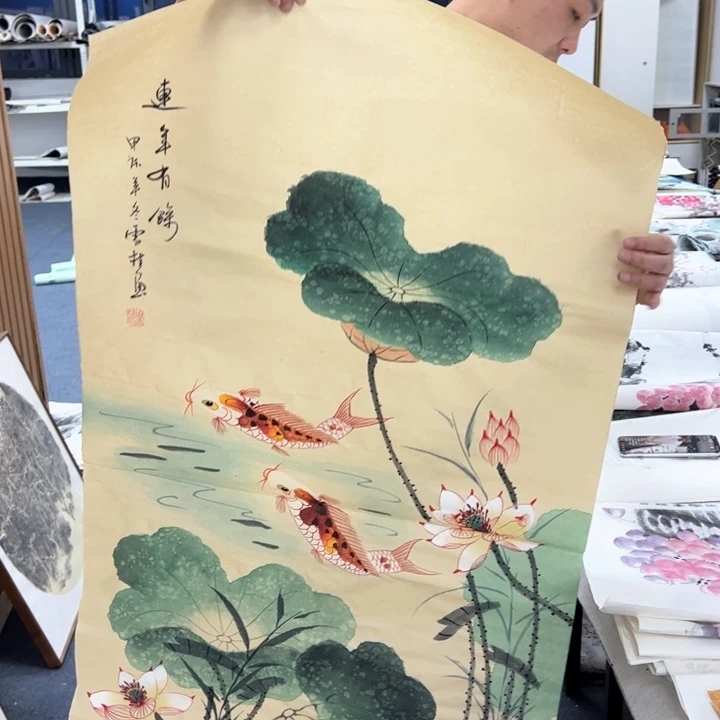 国画纯手绘作品欣赏图