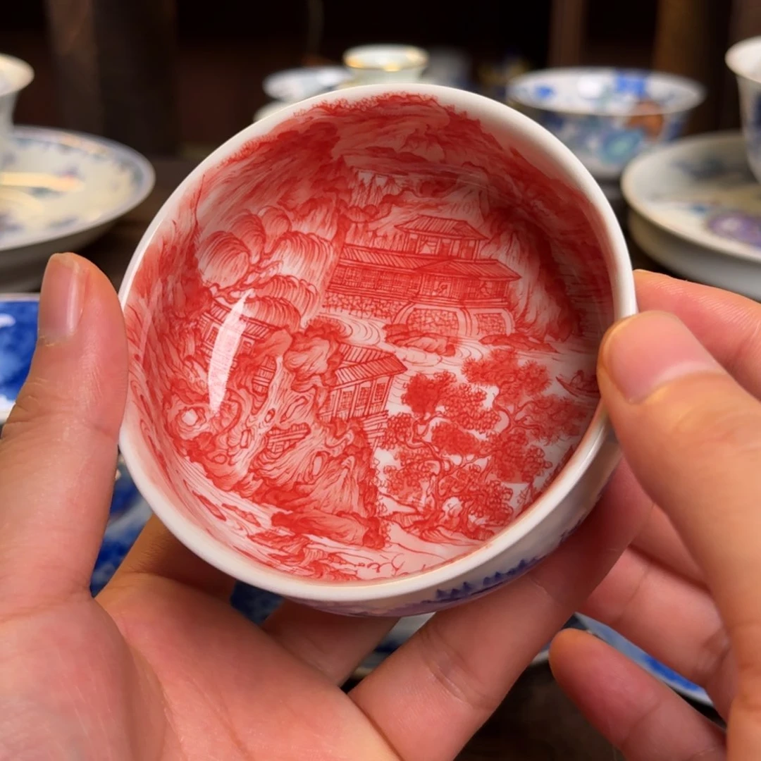 ?*乐纯手工手绘陶瓷茶具