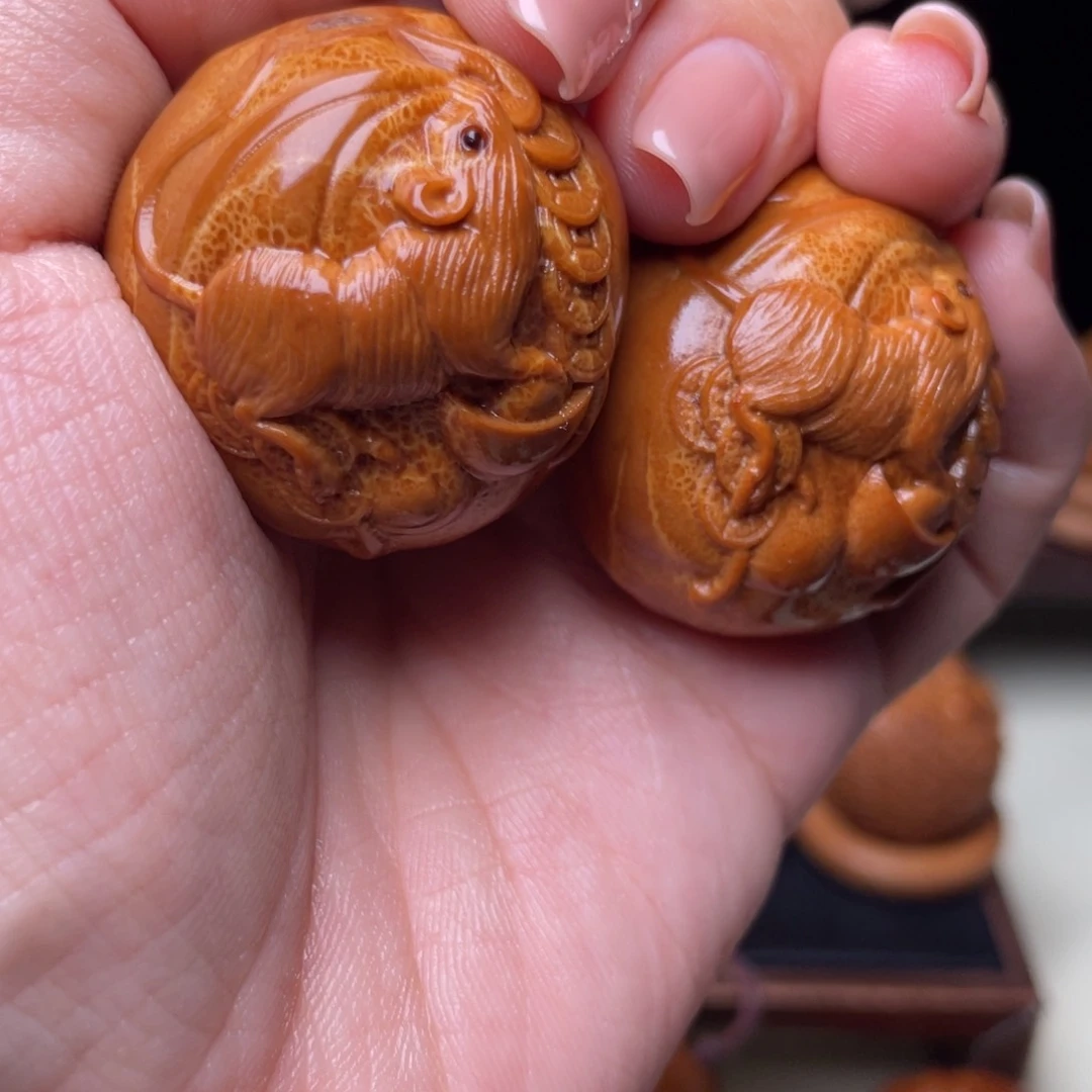 吊坠橄榄核代代鼠钱手球3.5