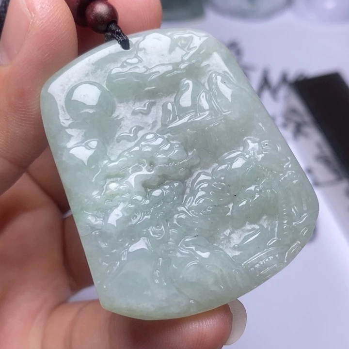 颈饰未镶嵌翡翠翡翠