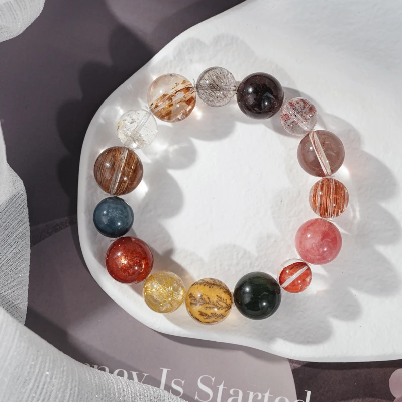 【十全多宝】多宝手串（天然珠宝多样性发其一）