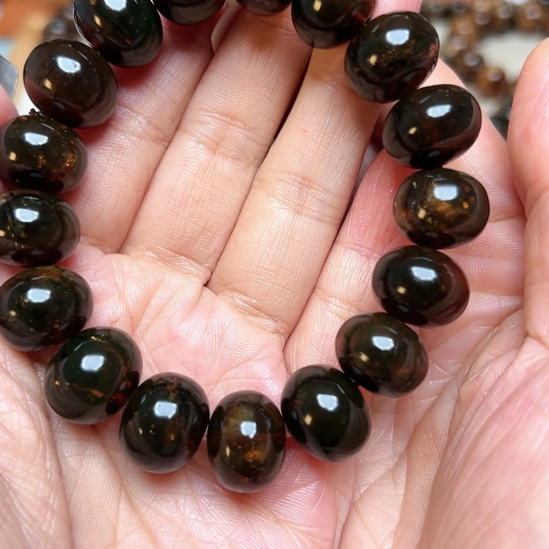 琥珀未镶嵌裸石抚顺琥珀10610十五