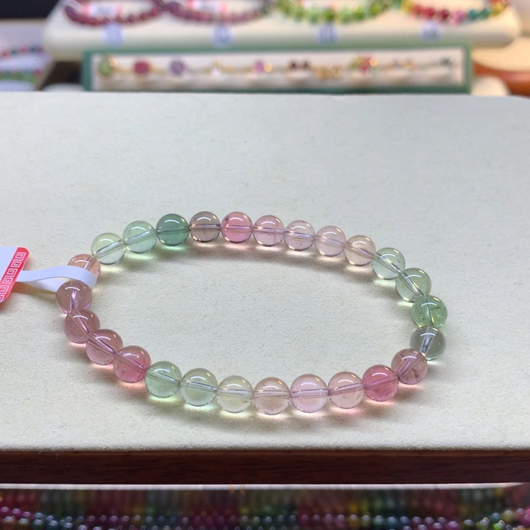 手串未镶嵌碧玺马卡龙7.2mm