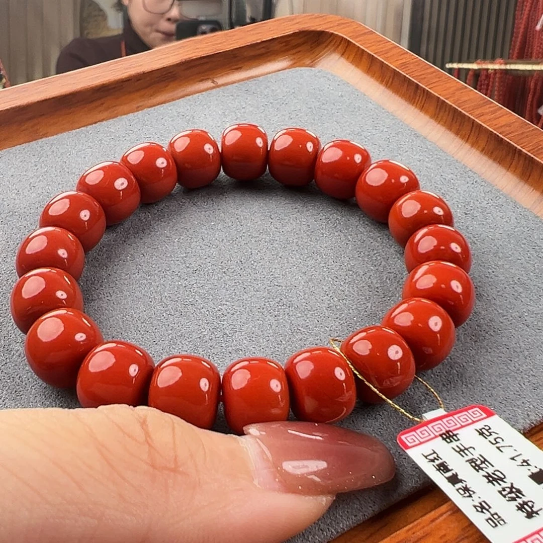 南红玛瑙手串未镶嵌