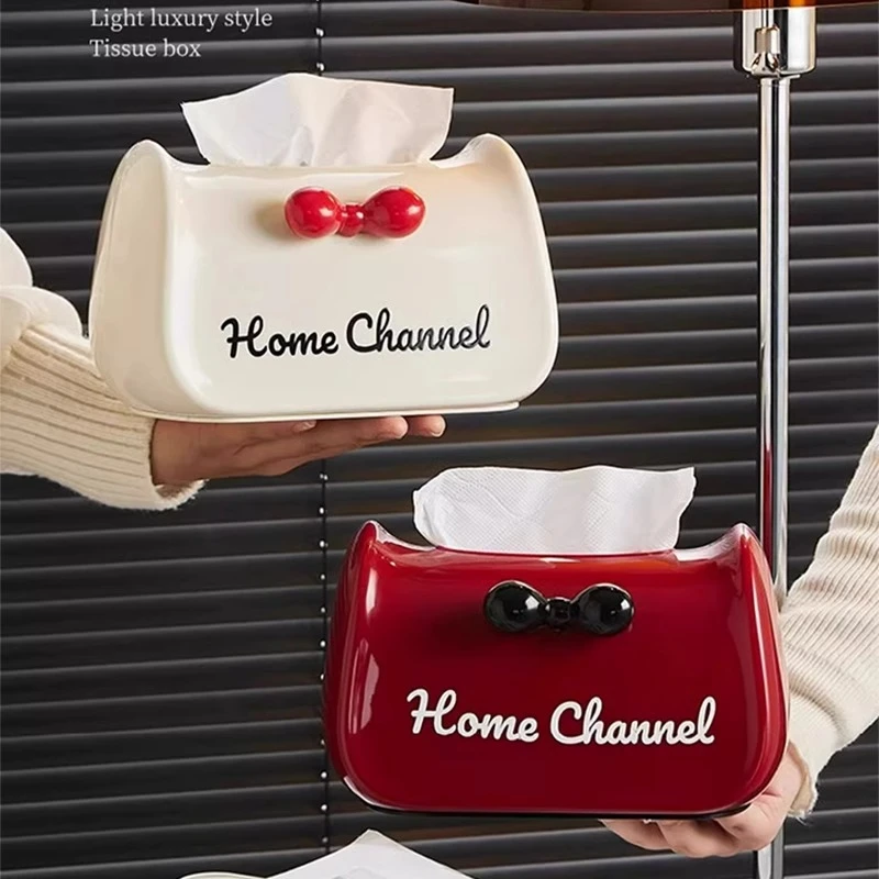 纸巾盒客厅高档轻奢抽纸盒家用茶几摆件创意纸抽盒车载车内高级感