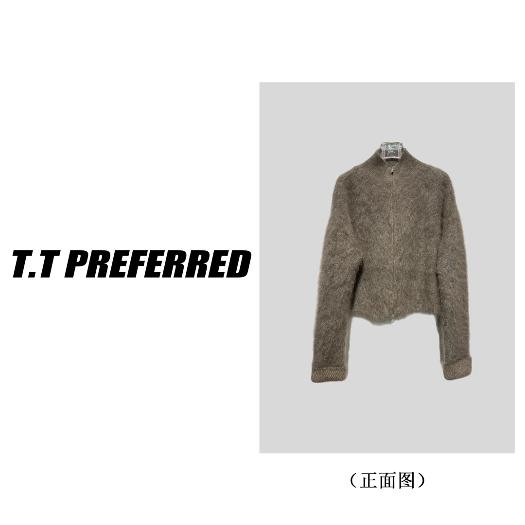 【T&T】25春季新款纯色百搭外套毛衣M-003