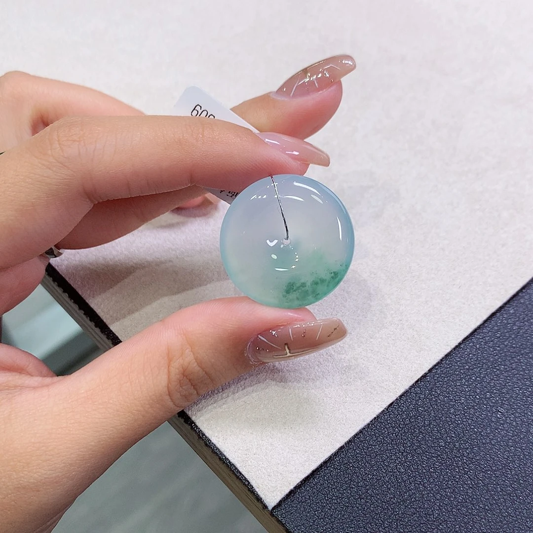 翡翠未镶嵌吊坠(不含链)24.5-5.8