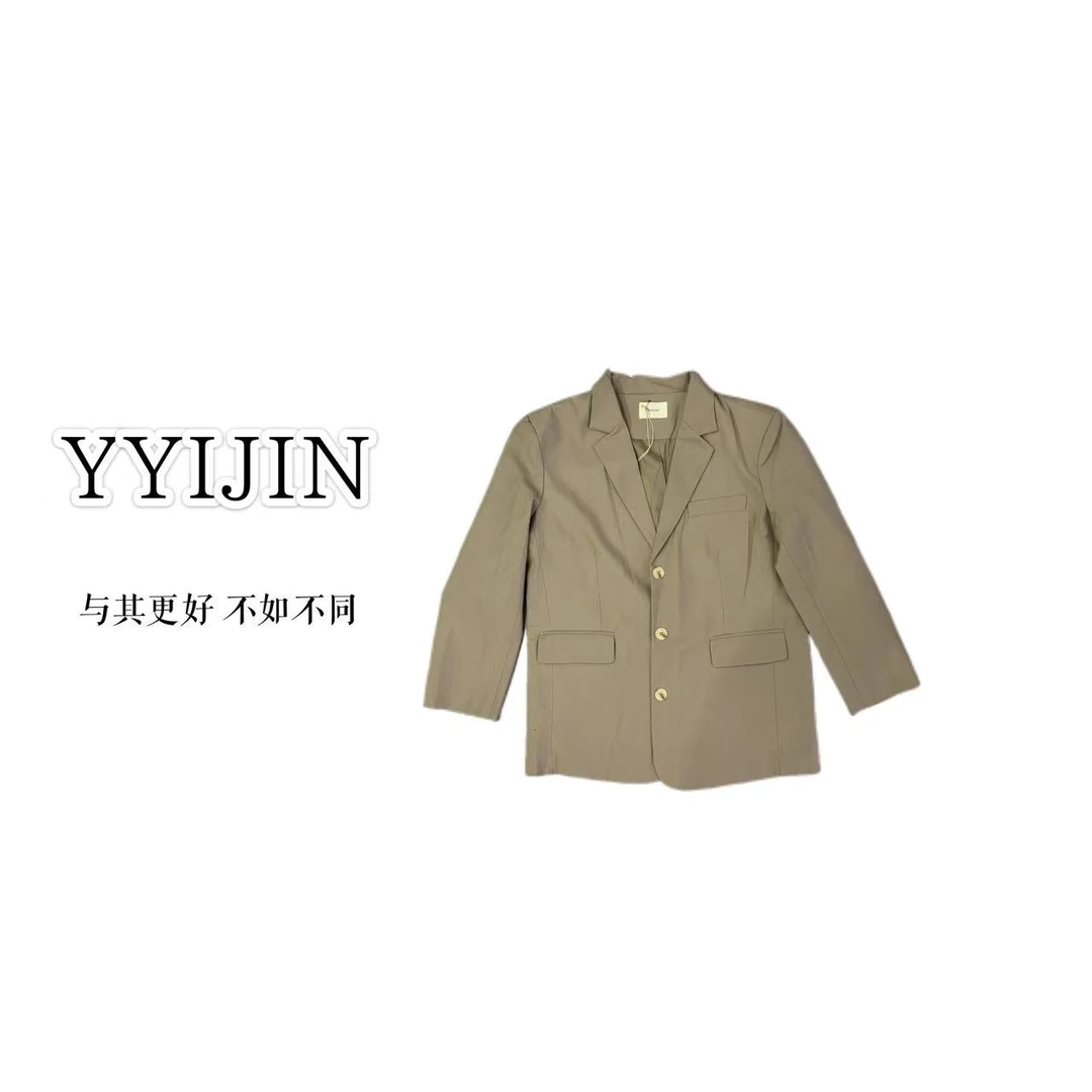 【Y&YI JIN 年终清仓】小众美学设计款西装外套