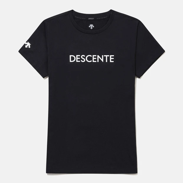 DESCENTE/迪桑特运动户外休闲舒适百搭简约运动短袖T恤SQ323UTS73