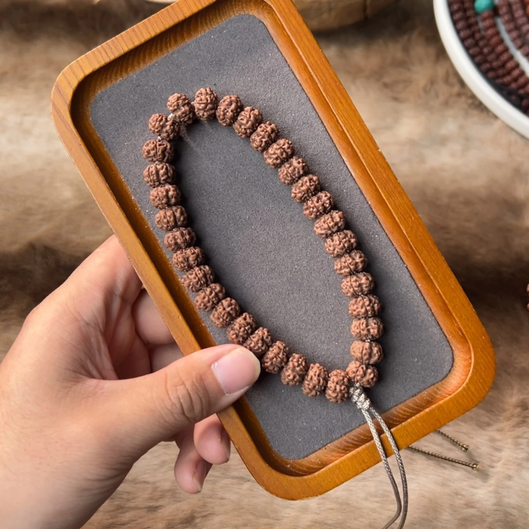 吊坠金刚菩提12红方印手持