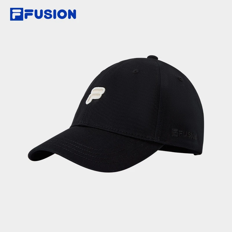 情人节FILAFUSION斐乐情侣棒球帽25新软硬顶鸭舌帽T13U513203F