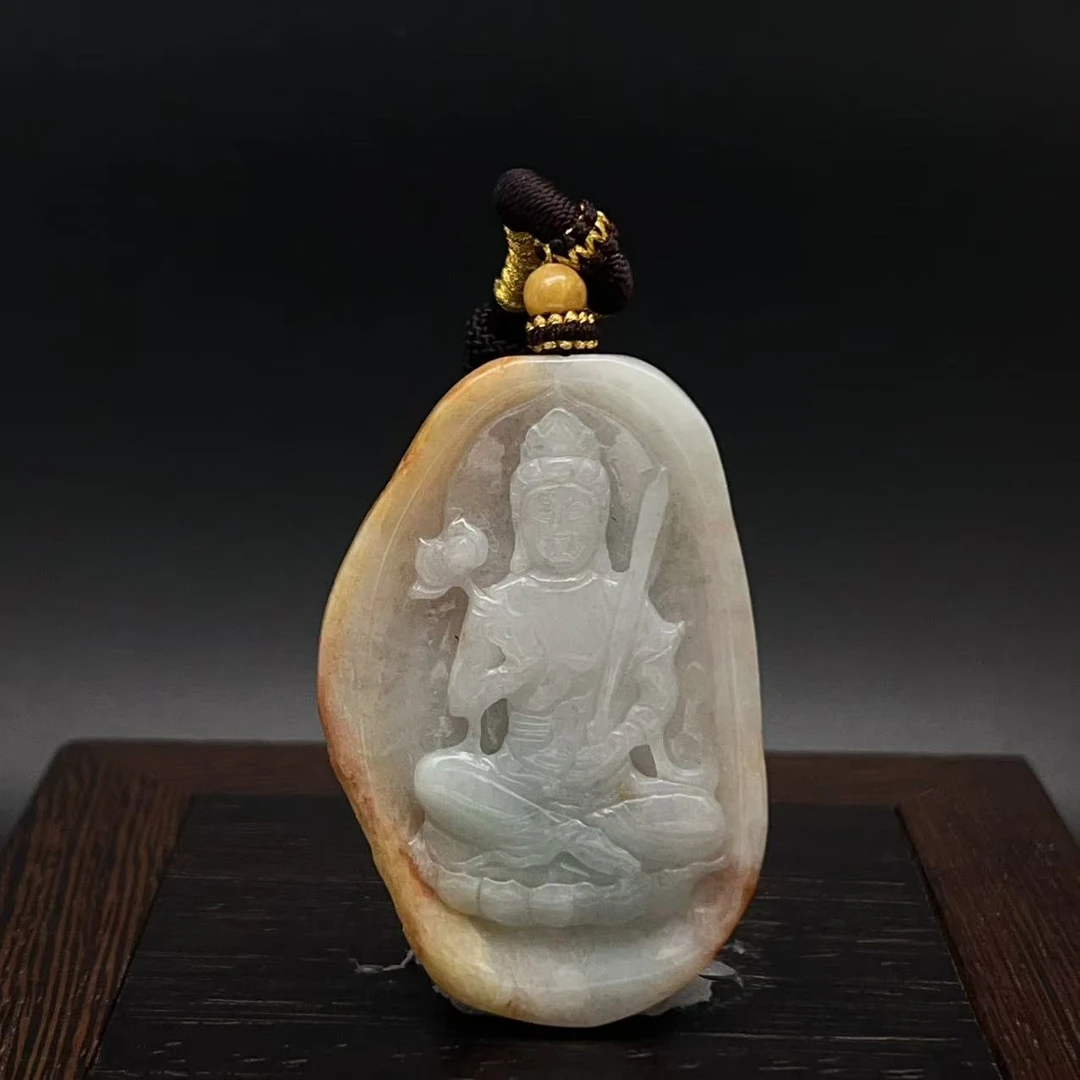 457-天然翡翠-虚空藏菩萨