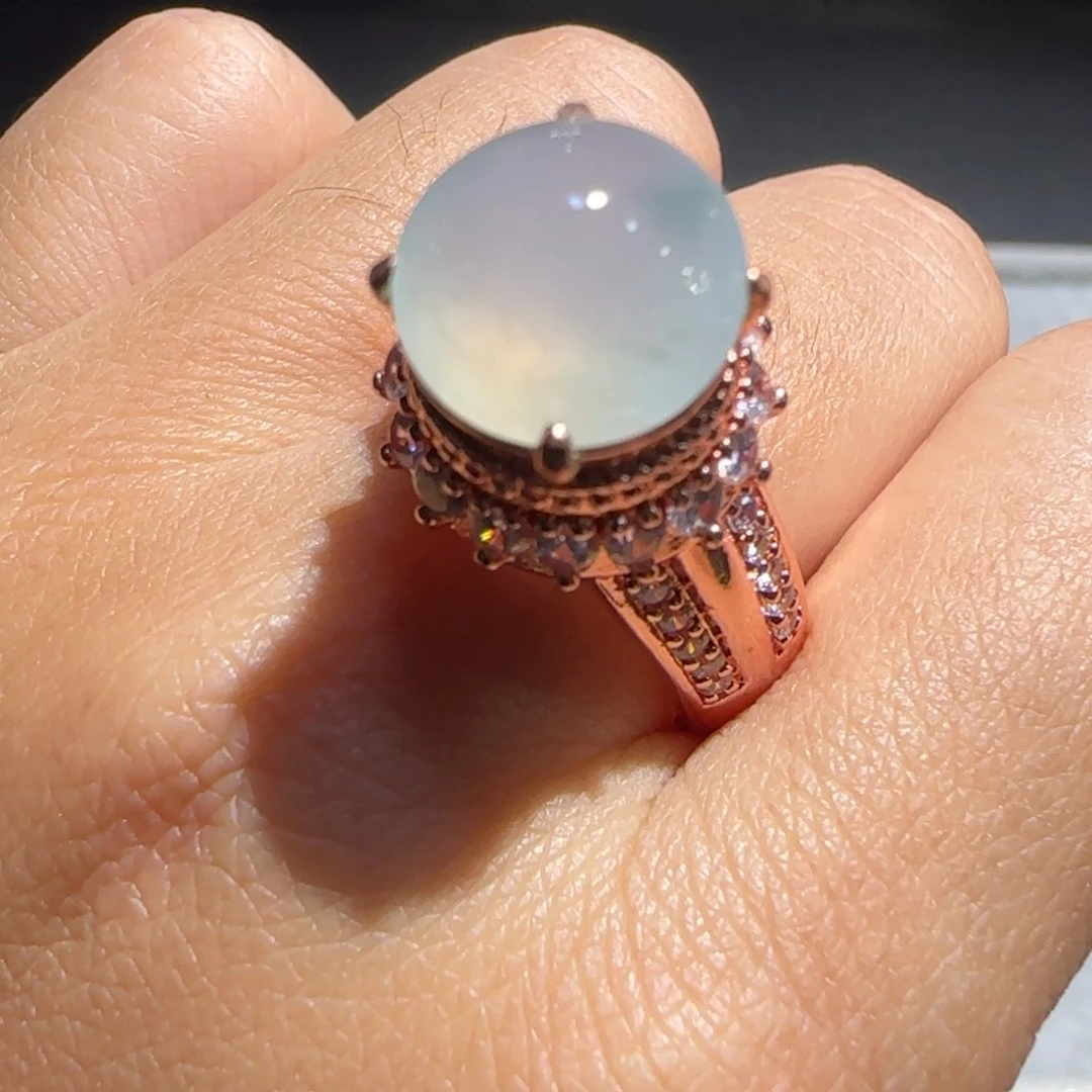 翡翠未镶嵌戒指翡翠