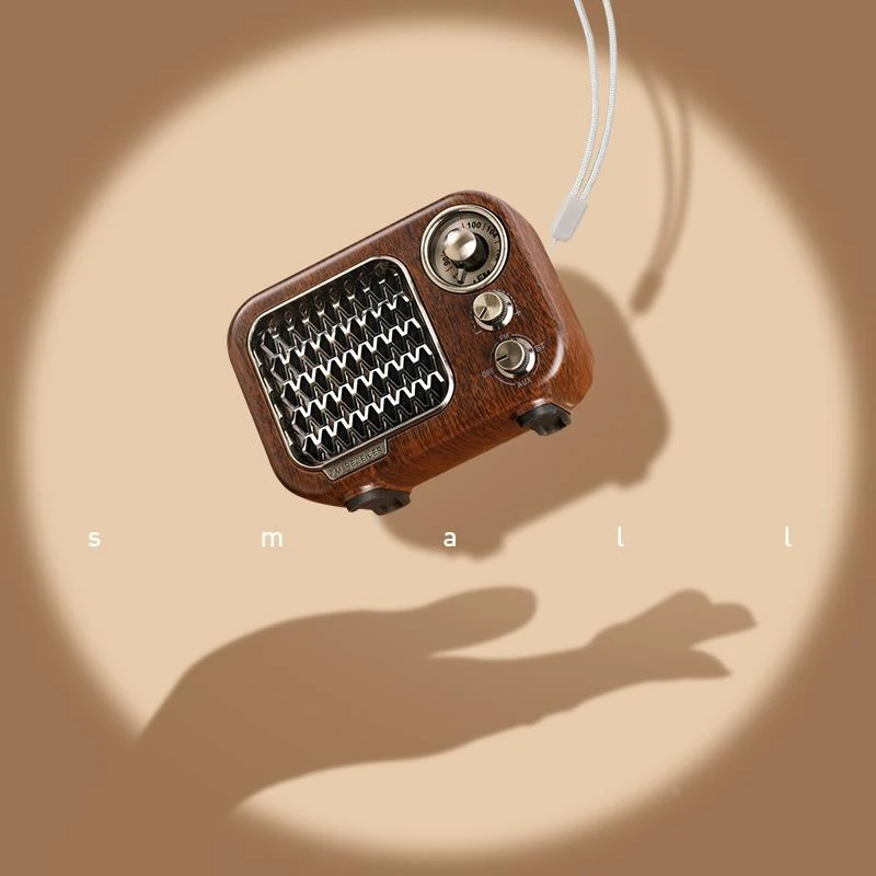 德国  10小型蓝牙音箱户外收音机便携式小钢炮迷你音响