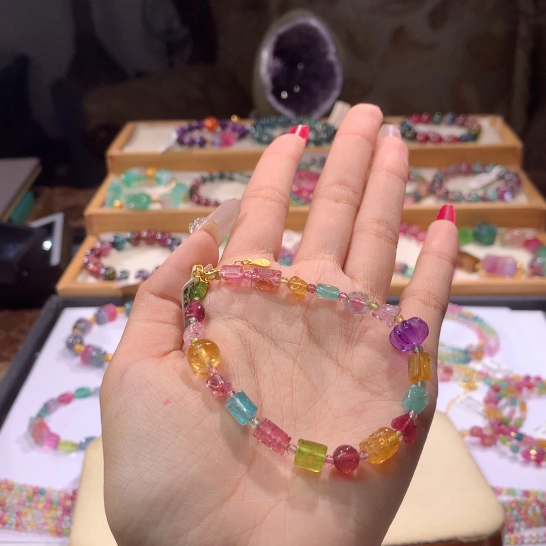 未镶嵌多样性发货其一碧玺