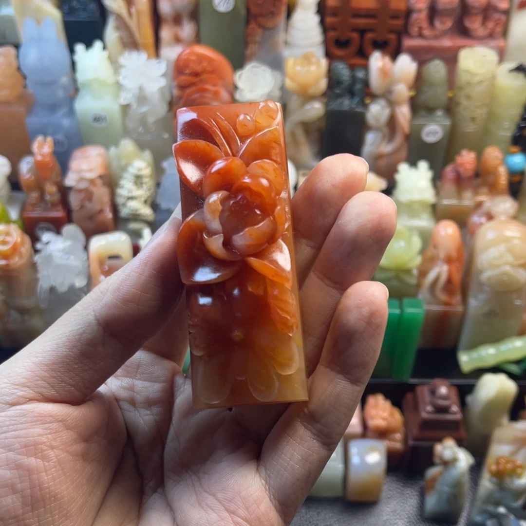 手工制作刻字石料