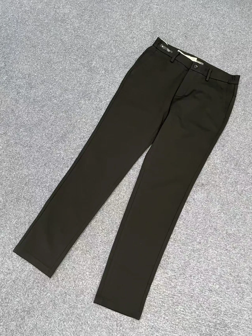 ku703男士秋季新品黑色商务通勤便装裤